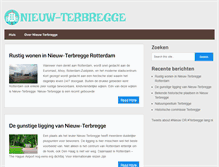 Tablet Screenshot of nieuw-terbregge.nl